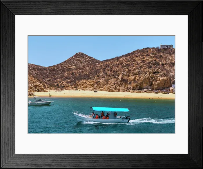 Framed Print : Cabo San Lucas, Coral Negro Beach Framed Print : Cabo San Lucas, Coral Negro Beach