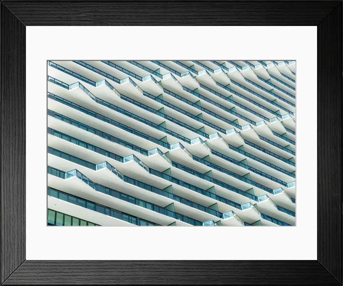 Framed Print : Florida, South Florida, Downtown Miami, Brickell, modern building Framed Print : Florida, South Florida, Downtown Miami, Brickell, modern building