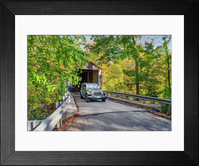 Framed Print : New England, Connecticut, Kent, Bull's Bridge Framed Print : New England, Connecticut, Kent, Bull's Bridge