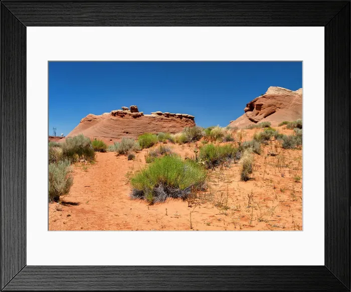 Framed Print : Arizona, Page, rock formations Framed Print : Arizona, Page, rock formations