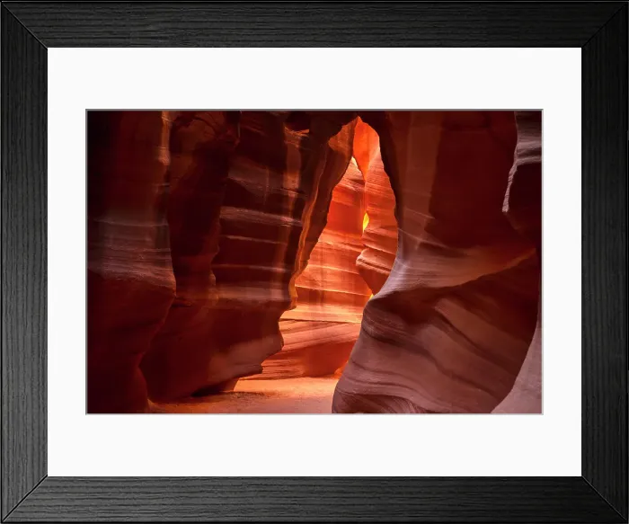 Framed Print : Arizona, Page, Upper Antelope Canyon Framed Print : Arizona, Page, Upper Antelope Canyon