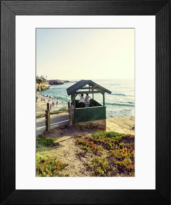 Framed Print : California, San Diego, La Jolla Beach Framed Print : California, San Diego, La Jolla Beach