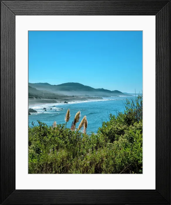Framed Print : California, Pacific Highway 1, Pacific Ocean Framed Print : California, Pacific Highway 1, Pacific Ocean