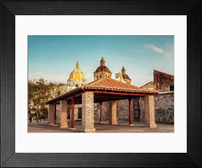 Framed Print : Colombia, Cartagena, Old City Framed Print : Colombia, Cartagena, Old City