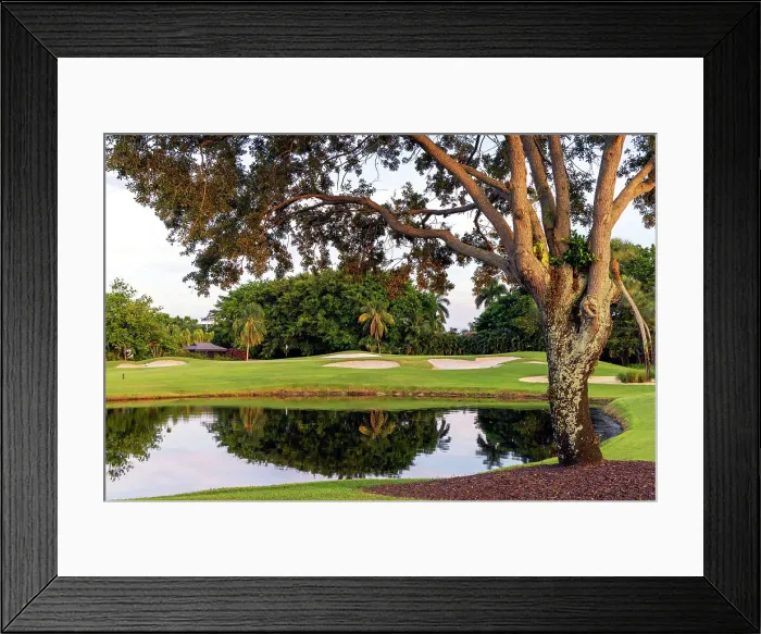 Framed Print : Florida, Boca Raton, golf course Framed Print : Florida, Boca Raton, golf course