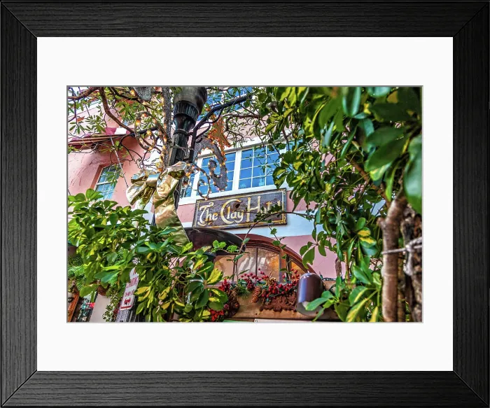 Framed Print : Florida, Miami Beach, Espanola Way Framed Print : Florida, Miami Beach, Espanola Way