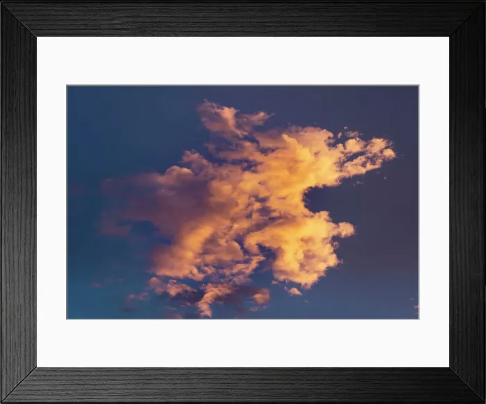 Framed Print : Dramatic cloud Framed Print : Dramatic cloud