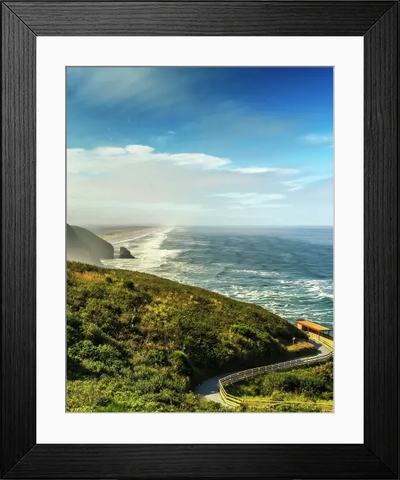 Framed Print : Oregon, Pacific Coast along U.S. Highway 101 Framed Print : Oregon, Pacific Coast along U.S. Highway 101