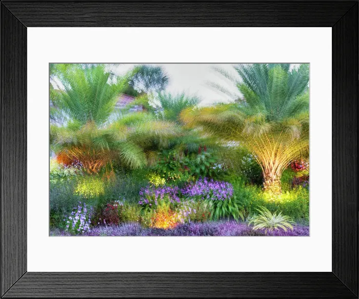 Framed Print : Abstract of colorful garden Framed Print : Abstract of colorful garden