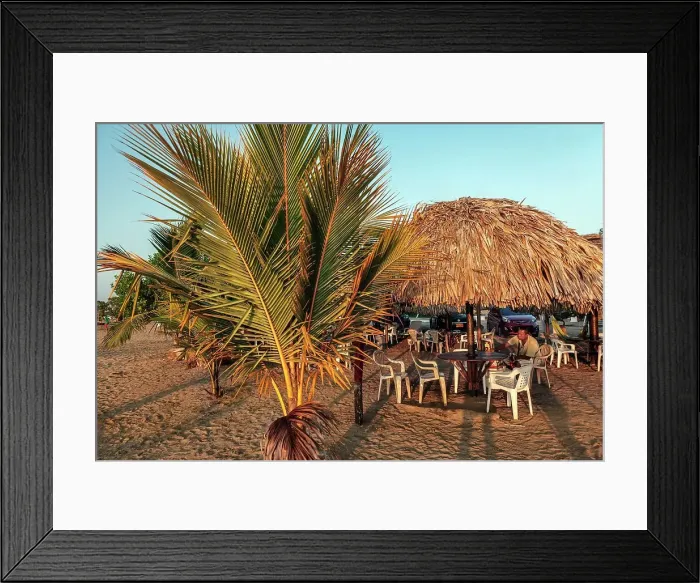 Framed Print : Colombia, Sucre, Beach Scene in Tolu Framed Print : Colombia, Sucre, Beach Scene in Tolu