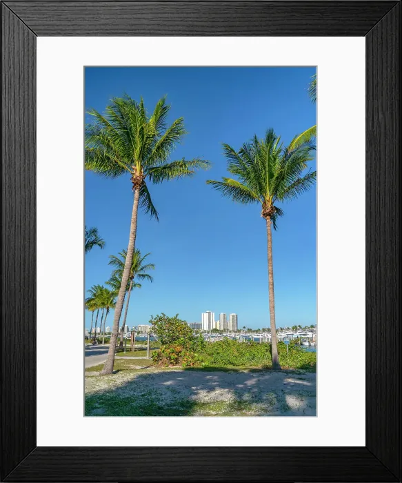 Framed Print : Florida, North Palm Beach, Palm Beach County, Peanut Island