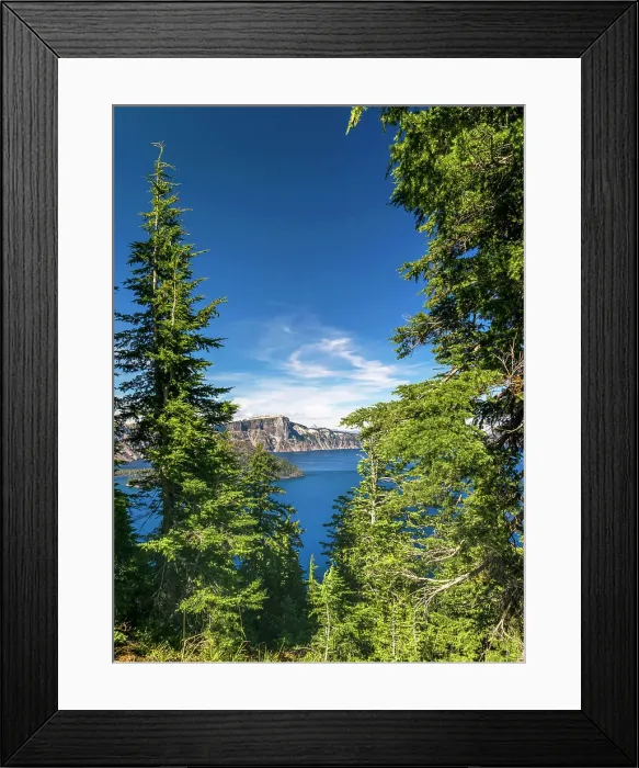 Framed Print : Oregon, Crater Lake