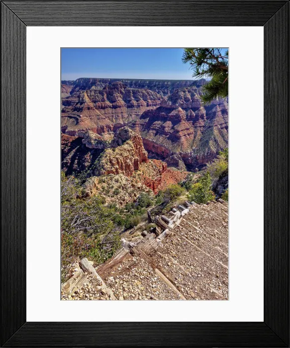 Framed Print : Arizona, Grand Canyon National Park Patterned Rock Walls Framed Print : Arizona, Grand Canyon National Park Patterned Rock Walls