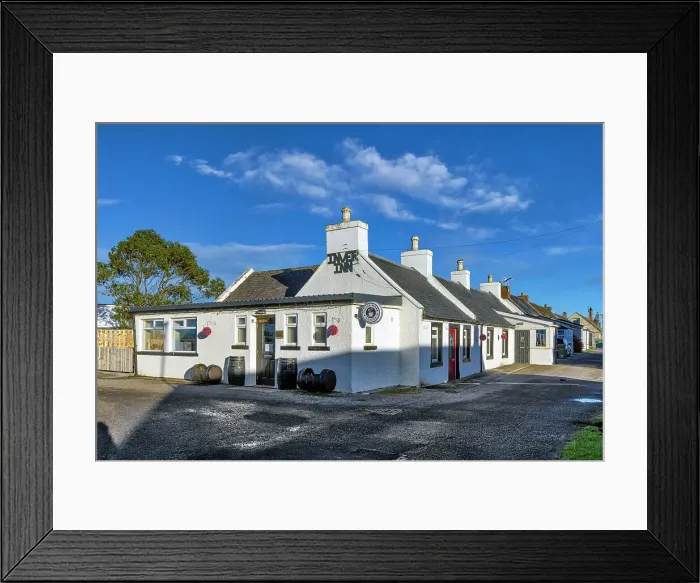 Framed Print : UK, Scotland, Inver, Inver Inn, picturesque village Framed Print : UK, Scotland, Inver, Inver Inn, picturesque village