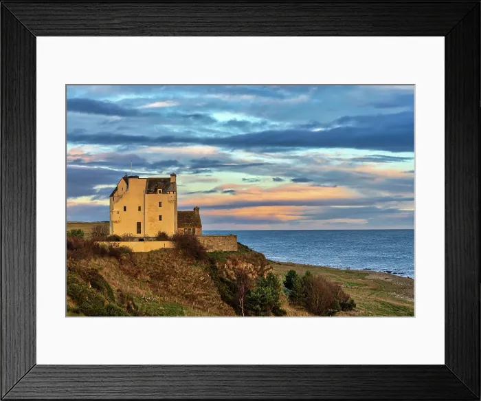 Framed Print : Scotland, Highland, Tarbat, Ballone Castle Framed Print : Scotland, Highland, Tarbat, Ballone Castle