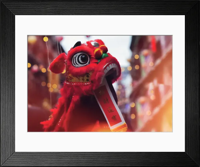 Framed Print : New York, New York City, Chinatown, Chinese New Year, dragon Framed Print : New York, New York City, Chinatown, Chinese New Year, dragon