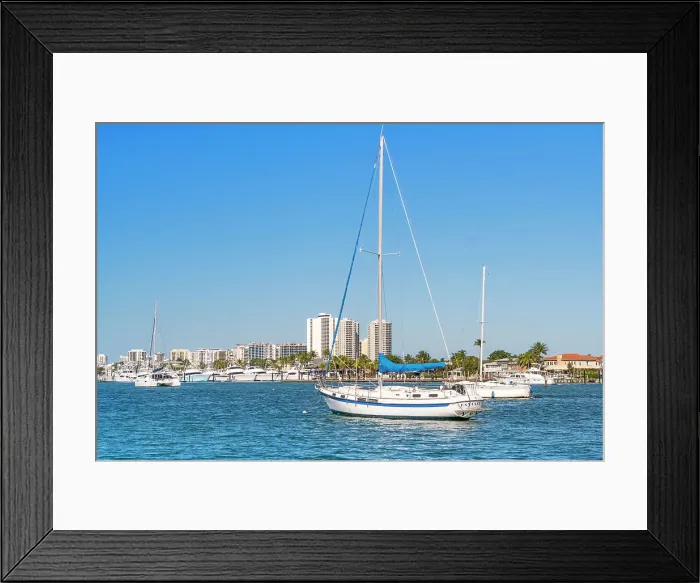 Framed Print : Florida, Palm Beach County, Lake Worth Inlet, Peanut Island Framed Print : Florida, Palm Beach County, Lake Worth Inlet, Peanut Island