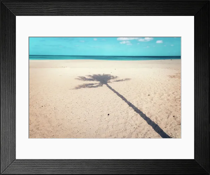 Framed Print : Aruba, Eagle beach Scene