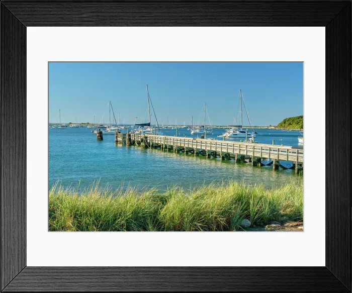 Framed Print : New York, Long Island, Brookhaven, Port Jefferson, pier at Harborfront Park Framed Print : New York, Long Island, Brookhaven, Port Jefferson, pier at Harborfront Park