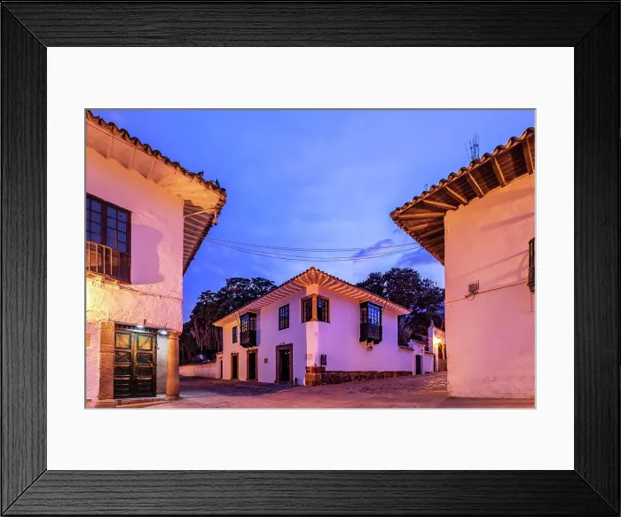 Framed Print : Colombia, Boyaca, Villa de Leyva 3 in Main Square Framed Print : Colombia, Boyaca, Villa de Leyva 3 in Main Square