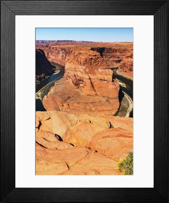 Framed Print : Arizona, Glen Canyon National Recreation Area, Horseshoe Bend Framed Print : Arizona, Glen Canyon National Recreation Area, Horseshoe Bend