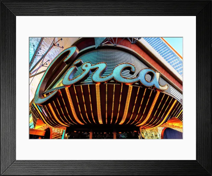 Framed Print : Nevada, Las Vegas, Fremont East, Circa Resort and Casino Framed Print : Nevada, Las Vegas, Fremont East, Circa Resort and Casino