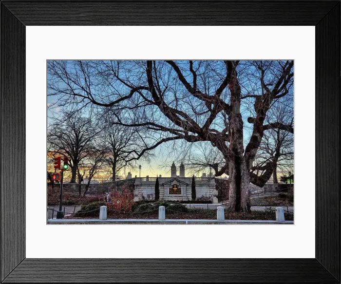 Framed Print : NYC, Manhattan, Central Park, Monument to Mayor John Purroy Mitchel near Reservoir Framed Print : NYC, Manhattan, Central Park, Monument to Mayor John Purroy Mitchel near Reservoir