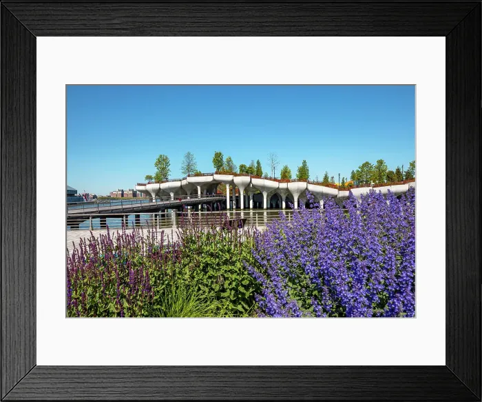 Framed Print : New York City, Manhattan, Little Island, Pier 55 at Hudson River Park Hudson River Greenway Framed Print : New York City, Manhattan, Little Island, Pier 55 at Hudson River Park Hudson River Greenway