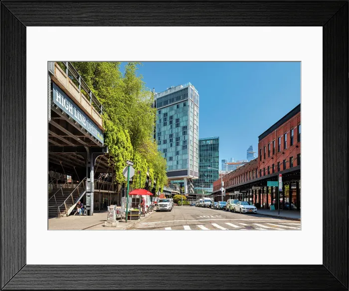 Framed Print : New York City, Manhattan, The Standard, High Line Hotel viewed from Washington Street Framed Print : New York City, Manhattan, The Standard, High Line Hotel viewed from Washington Street