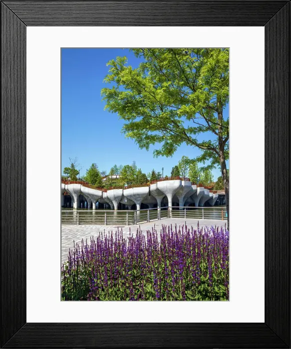 Framed Print : New York City, Manhattan, Little Island, Pier 55 at Hudson River Park Hudson River Greenway Framed Print : New York City, Manhattan, Little Island, Pier 55 at Hudson River Park Hudson River Greenway