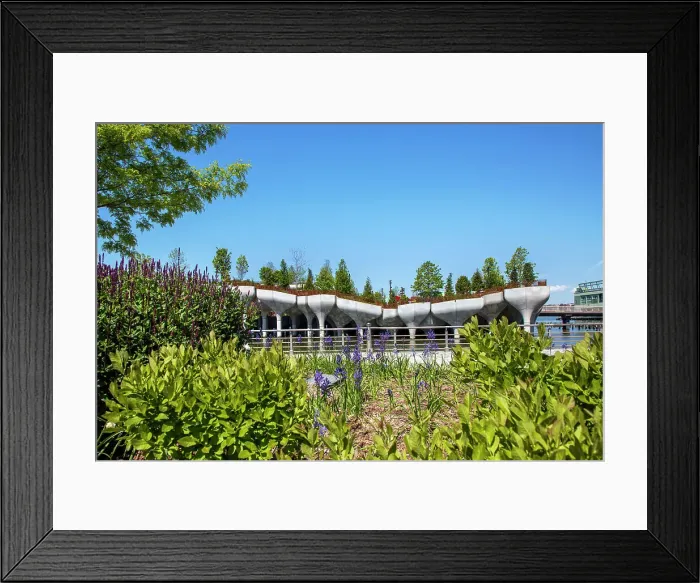 Framed Print : New York City, Manhattan, Little Island, Pier 55 at Hudson River Park Hudson River Greenway Framed Print : New York City, Manhattan, Little Island, Pier 55 at Hudson River Park Hudson River Greenway