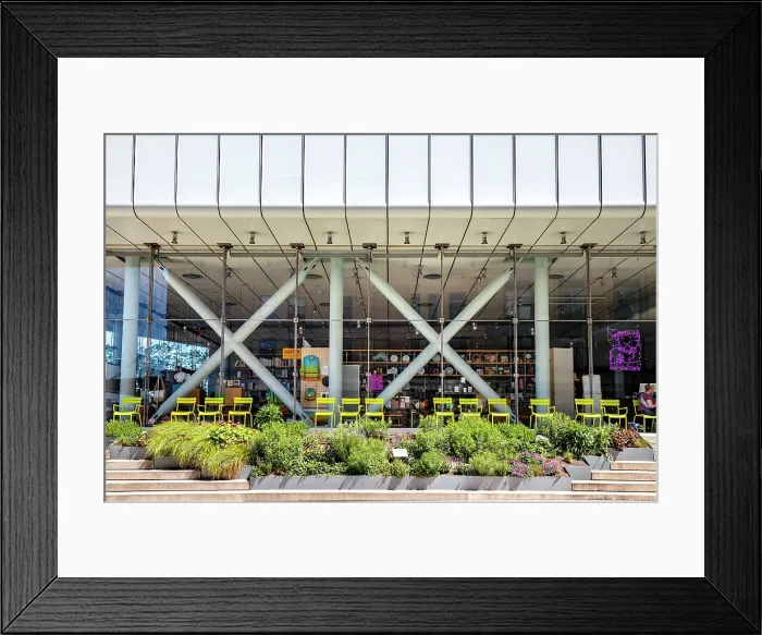 Framed Print : New York City, Manhattan, Whitney Museum of American Art near Pier 55 Framed Print : New York City, Manhattan, Whitney Museum of American Art near Pier 55