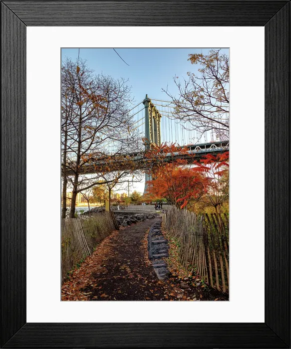 Framed Print : NY, NYC, Brooklyn, Dumbo, Manhattan Bridge Framed Print : NY, NYC, Brooklyn, Dumbo, Manhattan Bridge