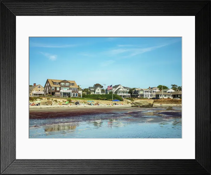 Framed Print : Rhode Island, Newport, Atlantic Beach Waterfront Framed Print : Rhode Island, Newport, Atlantic Beach Waterfront