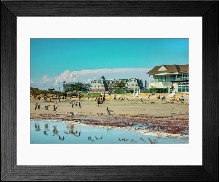Framed Print : Rhode Island, Newport, Scene at Atlantic beach Framed Print : Rhode Island, Newport, Scene at Atlantic beach