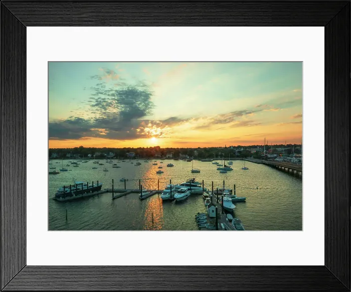 Framed Print : Rhode Island, Newport, Newport Marina viewed From Gurney's Newport Resort Framed Print : Rhode Island, Newport, Newport Marina viewed From Gurney's Newport Resort