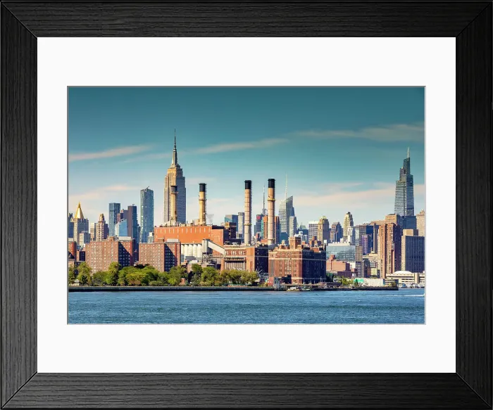 Framed Print : New York, New York City, Midtown Manhattan Skyline Framed Print : New York, New York City, Midtown Manhattan Skyline