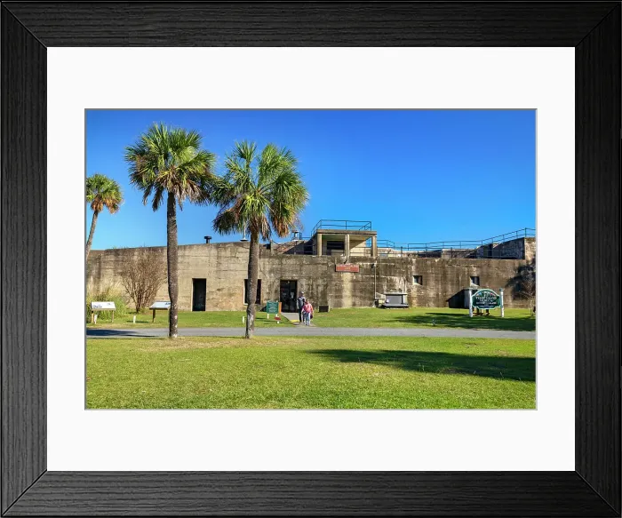 Framed Print : Georgia, Tybee Island, Tybee Museum, Battery Garland, 1899 Framed Print : Georgia, Tybee Island, Tybee Museum, Battery Garland, 1899