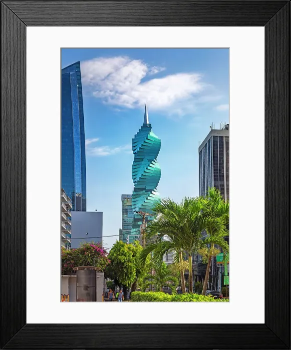 Framed Print : Panama, Panama City, F&F Tower