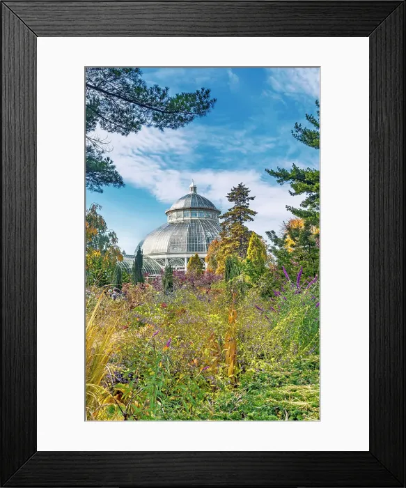 Framed Print : New York, New York City, Bronx, New York Botanical Gardens, Conservatory and gardens Framed Print : New York, New York City, Bronx, New York Botanical Gardens, Conservatory and gardens
