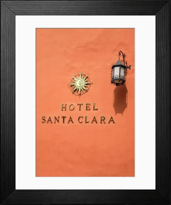 Framed Print : Colombia, Cartagena, Hotel Santa Clara, facade Framed Print : Colombia, Cartagena, Hotel Santa Clara, facade