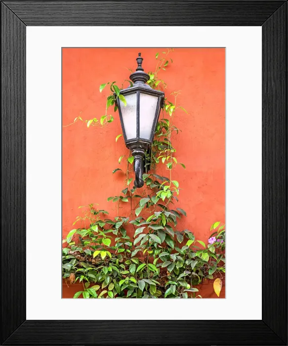 Framed Print : Colombia, Cartagena, architectural detail, lamp, World Heritage Site, Colonial Walled City Framed Print : Colombia, Cartagena, architectural detail, lamp, World Heritage Site, Colonial Walled City