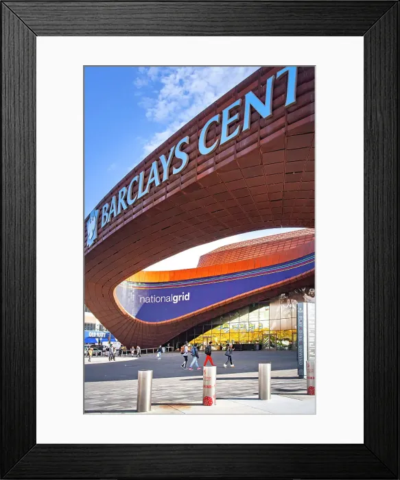 Framed Print : New York City, Brooklyn, Downtown, Barclay Center, downtown Brooklyn Framed Print : New York City, Brooklyn, Downtown, Barclay Center, downtown Brooklyn
