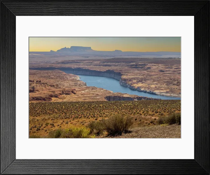 Framed Print : Arizona, Page, Colorado River Scene Framed Print : Arizona, Page, Colorado River Scene