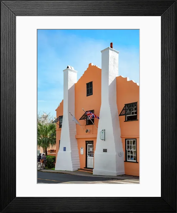 Framed Print : Bermuda, St George, Rogues and Runners Museum, Duke of York Street Framed Print : Bermuda, St George, Rogues and Runners Museum, Duke of York Street