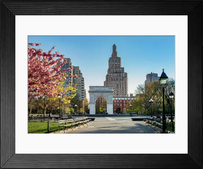 Framed Print : New York City, Manhattan, Greenwich Village, Washington Square Park, Arch Framed Print : New York City, Manhattan, Greenwich Village, Washington Square Park, Arch