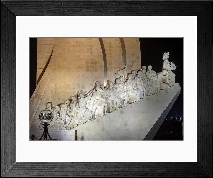 Framed Print : Portugal, Lisbon, Santa Maria de Belem, Age of Discoveries monument Framed Print : Portugal, Lisbon, Santa Maria de Belem, Age of Discoveries monument