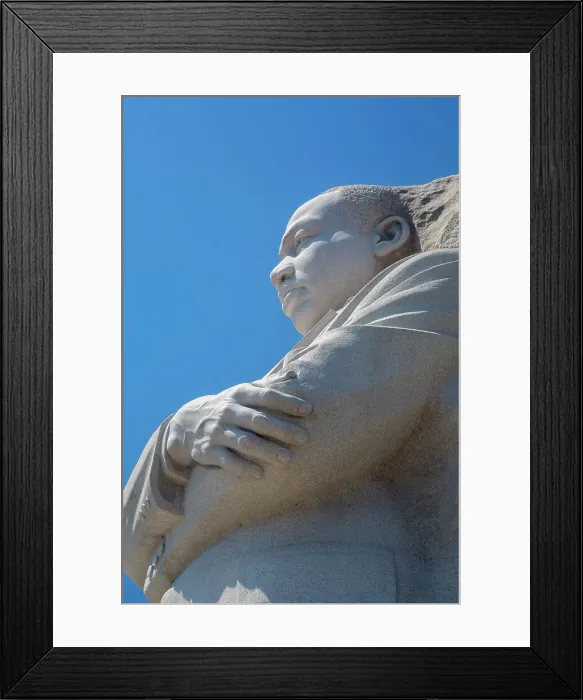 Framed Print : Washington, D.C. Closeup of Martin Luther King Jr. Memorial Framed Print : Washington, D.C. Closeup of Martin Luther King Jr. Memorial