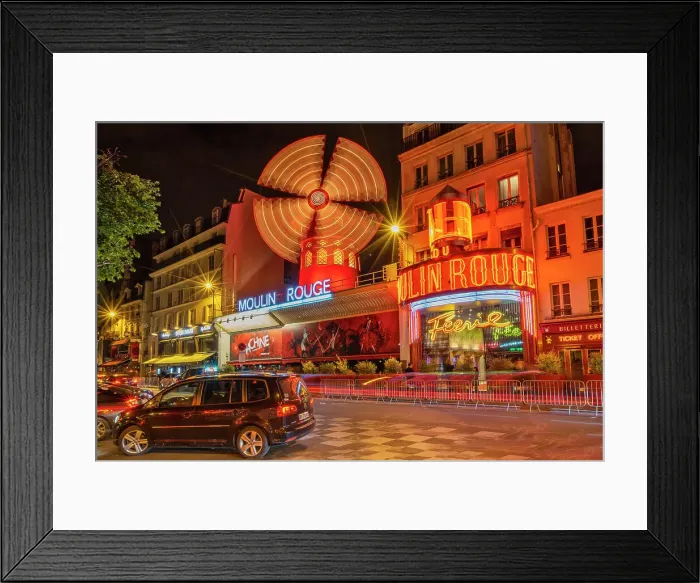 Framed Print : France, Paris, Moulin Rouge Framed Print : France, Paris, Moulin Rouge