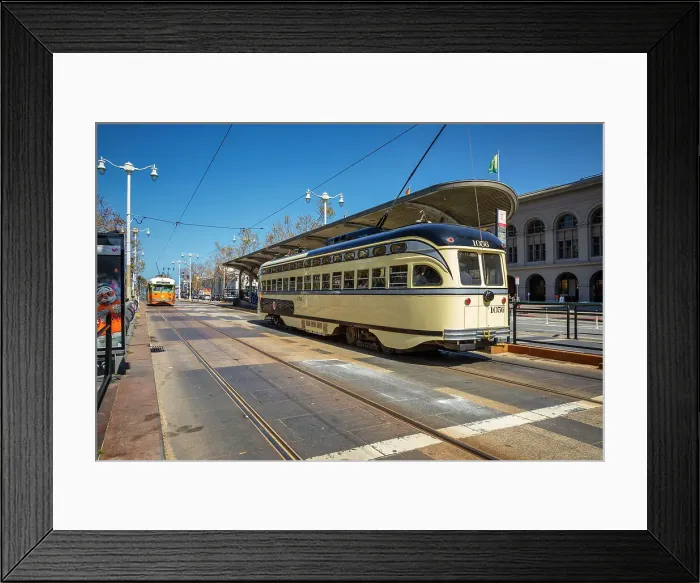 Framed Print : California, San Francisco, San Francisco Tram Framed Print : California, San Francisco, San Francisco Tram